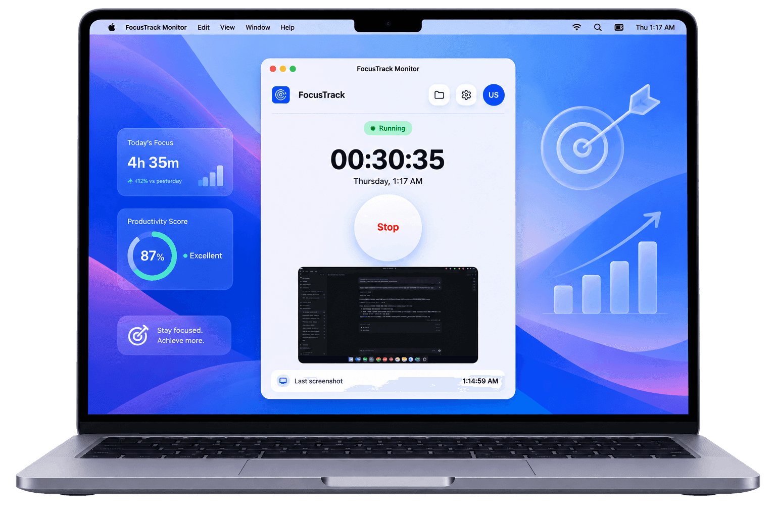 Desktop app tracking preview